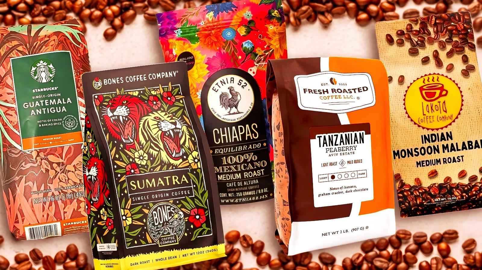 coffee bean packaging
