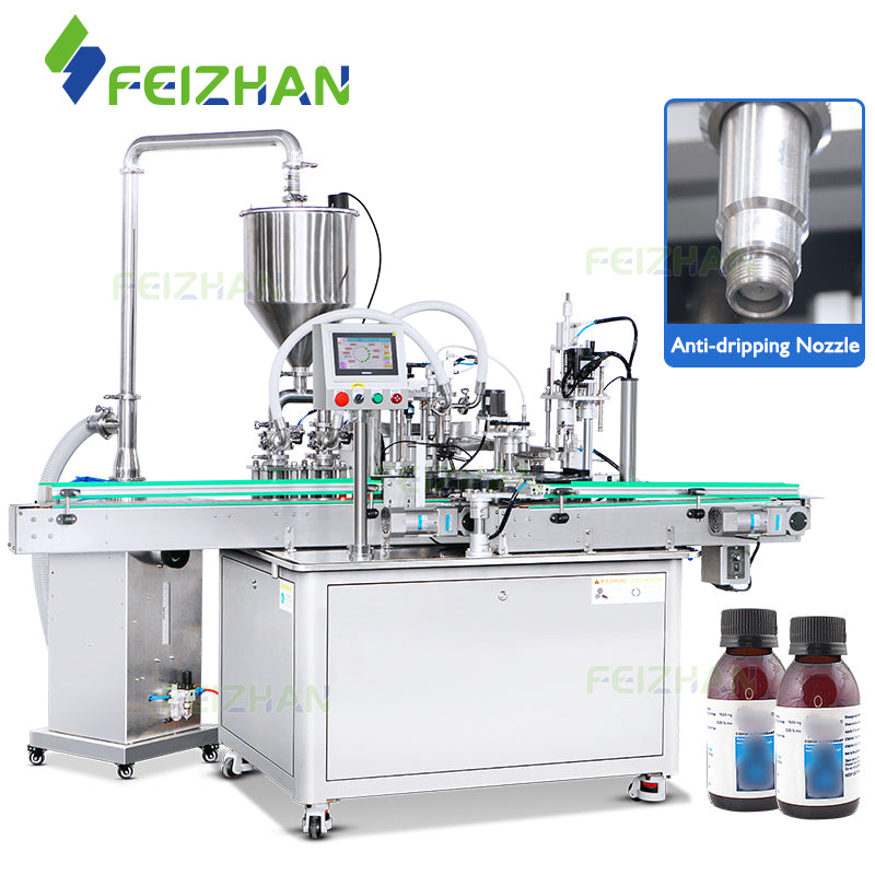 bottle filling capping machine