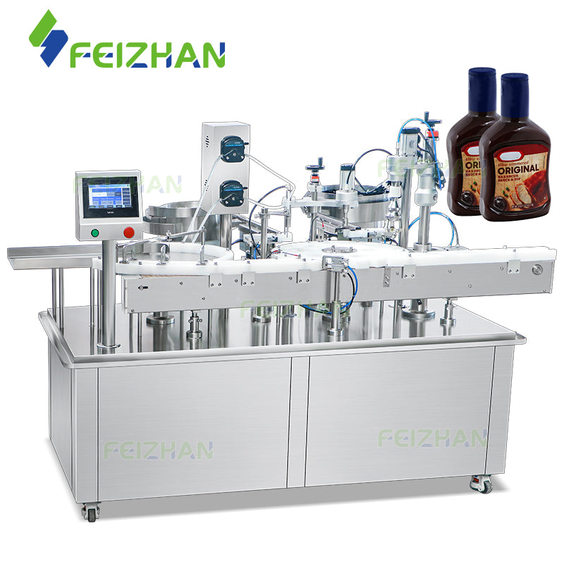 small bottle liquid filling capping machine