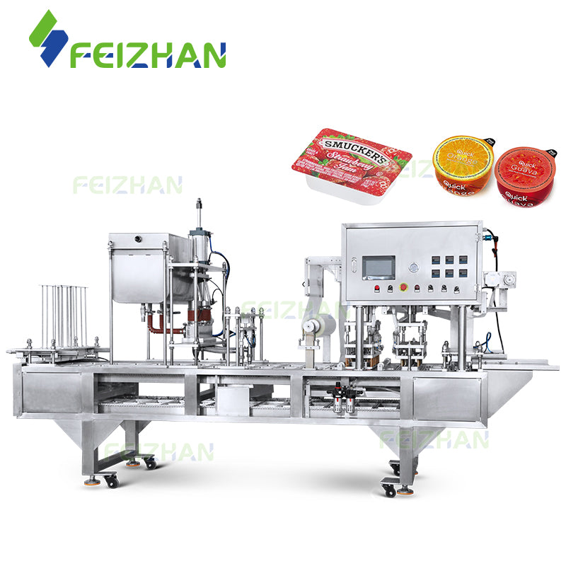 FEIZHAN automatic food cup filling sealing machine