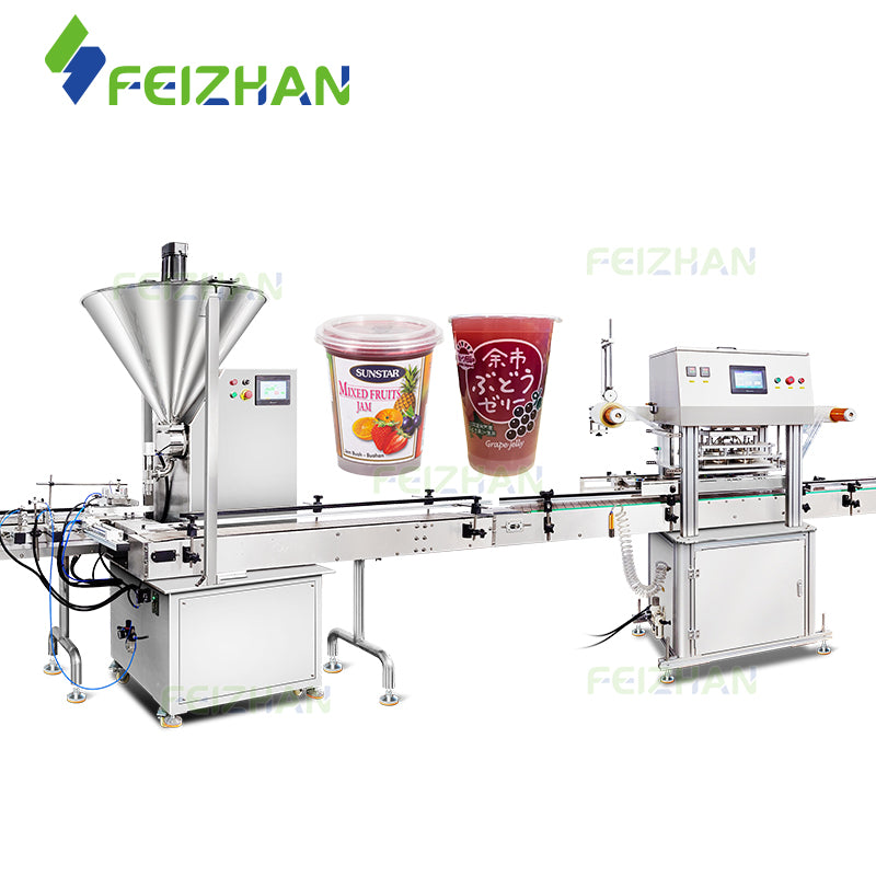 FEIZHAN weighing paste filling and sealing line