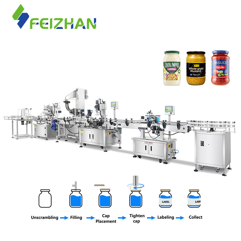 food paste filling line