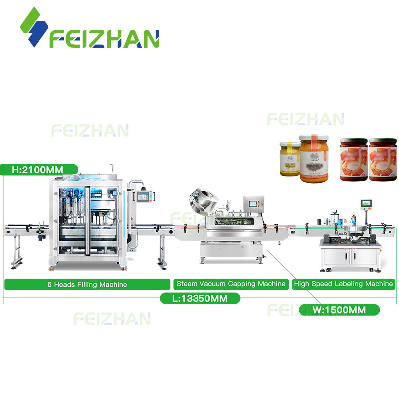 food paste filling line