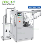 FEIZHAN fully automatic ultrasonic tube filling sealing machine with feeding equipment