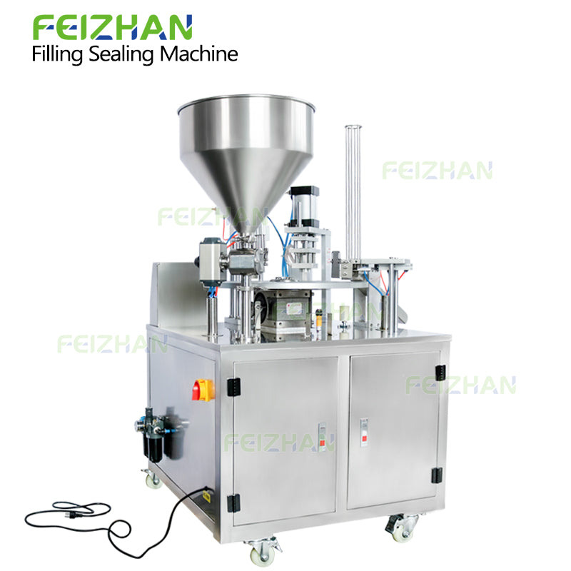 fruit piece yogurt packaging machine