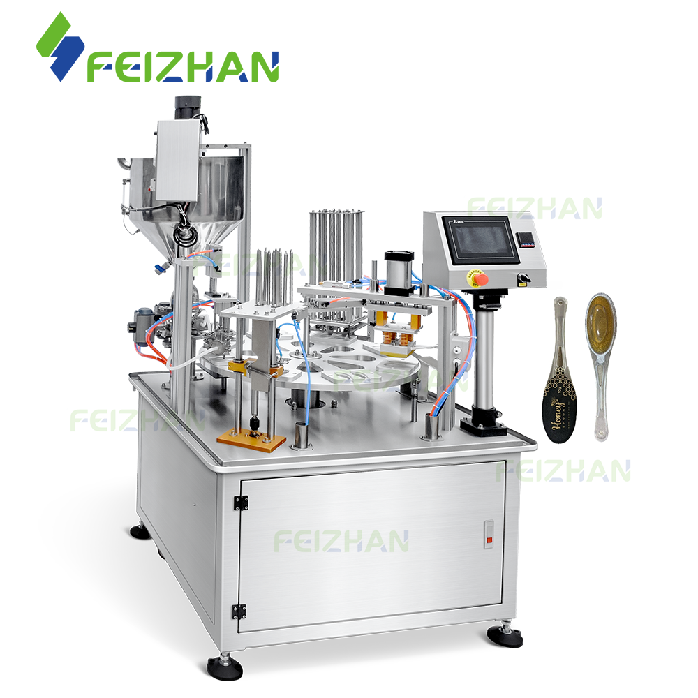 honey spoon filling sealing machine