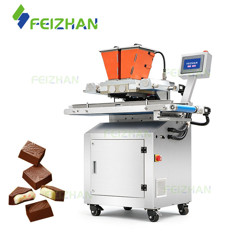 filled chocolate depositing machine