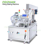 automatic coffee capsule filling and sealing machine