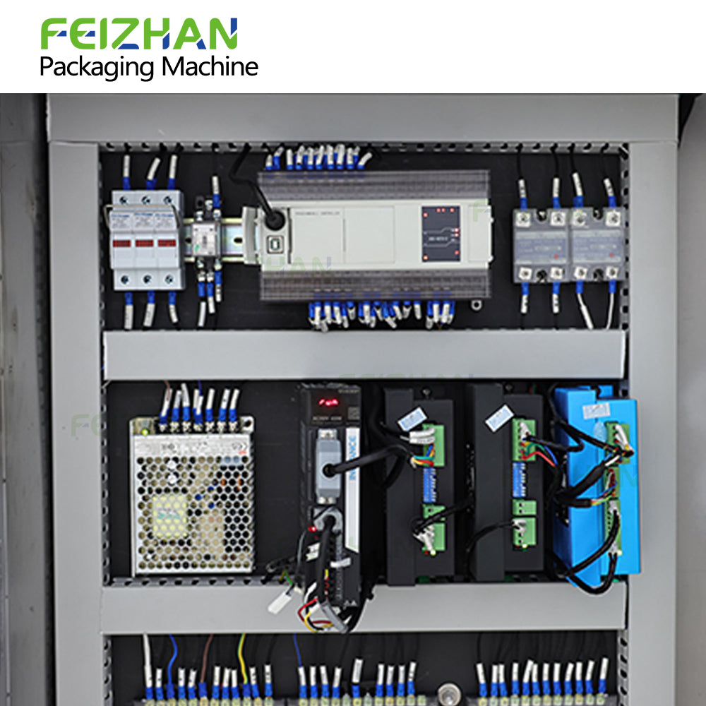 electrical wiring of sauce sachet packing machine