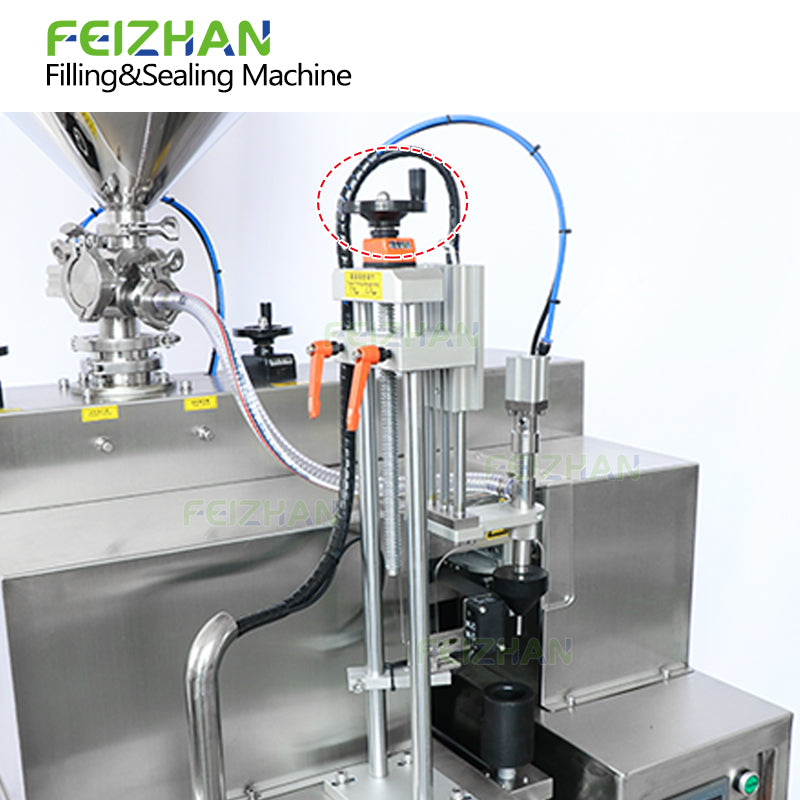 adjustment filling head of food sauce filling sealing machine