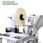 auger filling system of sachet filling machine for food powder