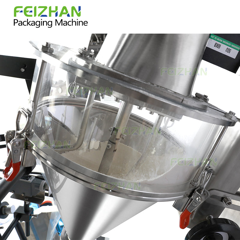 auger filling system of automatic powder packaging machine