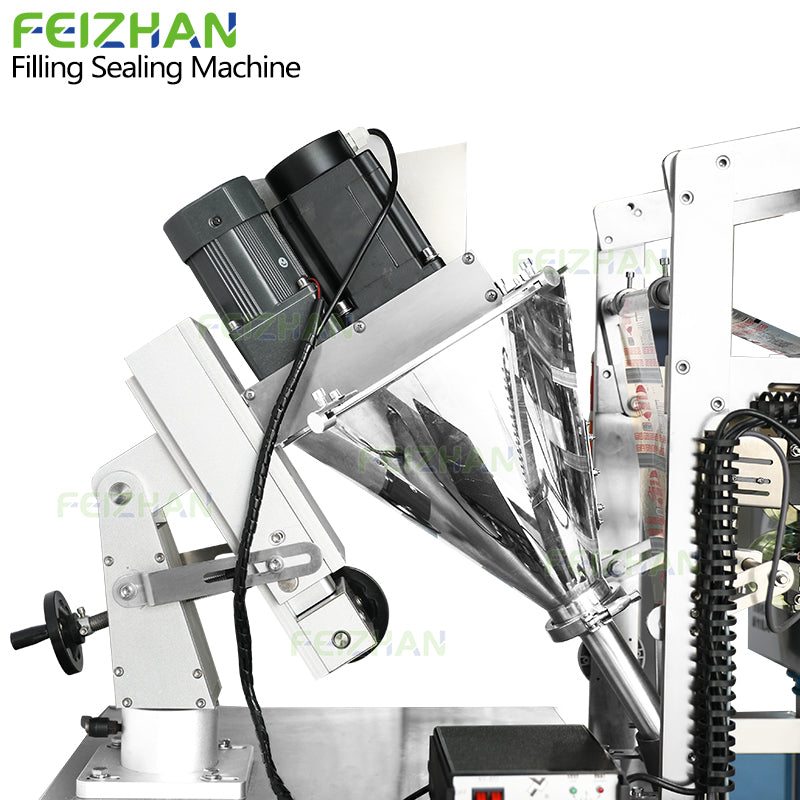 auger filling system of powder sachet packaging machine