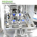 stable food pouch positioning system of pet food packaging machine