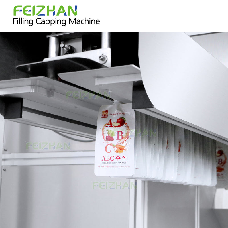 bag feeding system of collagen drink pouch