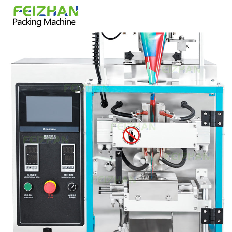 bag forming system of sachet packing machine