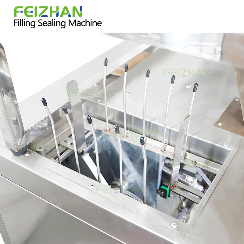bag placement rack of weighing pouch packing machine