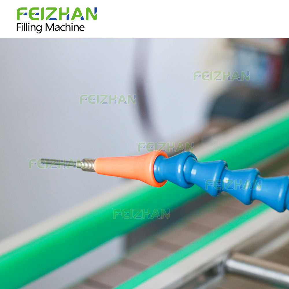 bottle detection system of condiment filling machine