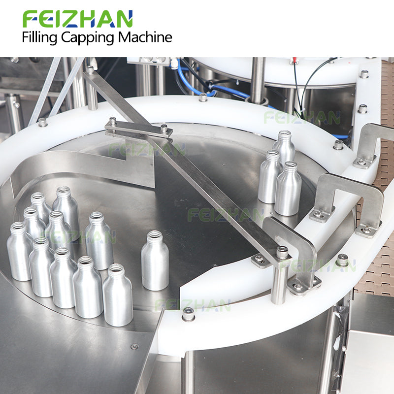 bottle sorting system of automatic bottle liquid filling machine