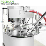 cap feeding system of premade bag packing machine