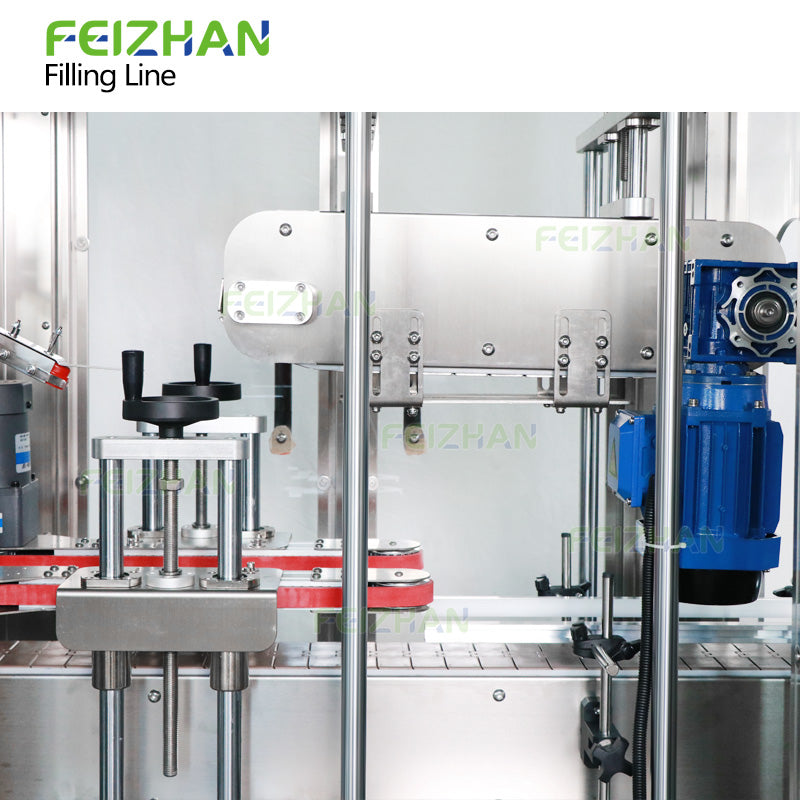 cap pressing system of automatic filling line