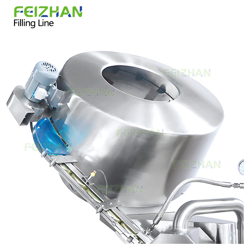 cap sorter of automatic glass jar vacuum capping machine