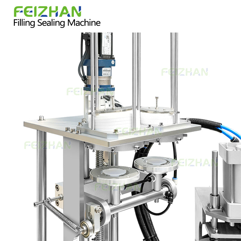 capping system of cup filling machine