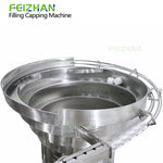 cap feeding system of small bottle filling machine for honey 
