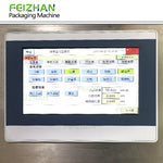 control panel of milk pouch packing machine
