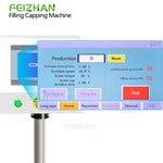 control panel of automatic spout pouch packing machine