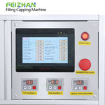 control panel of spout pouch filling machine for food 