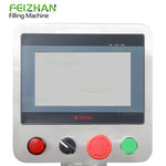 control panel of overflow liquid filling machine