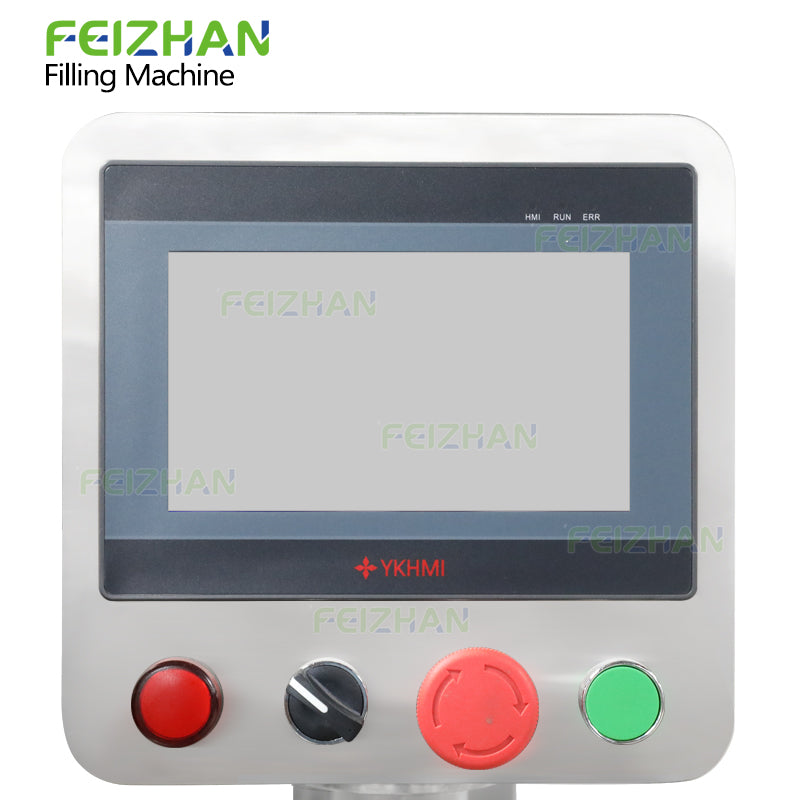 control panel of cooking oil filling machine