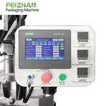 control panel of automatic protein powder packing machine