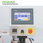 control panel of automatic packaging machine