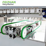 conveyor system of gummy depositor machine