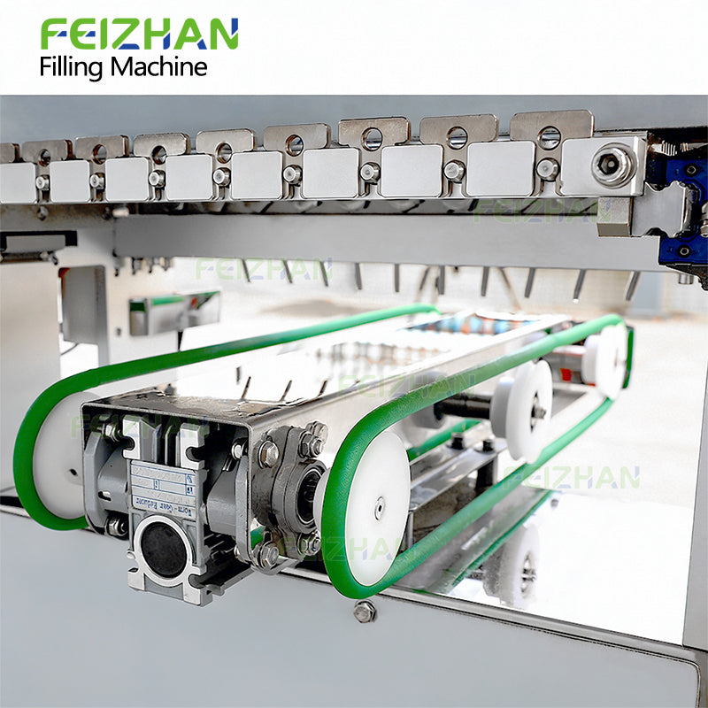 conveyor system of gummy depositor machine