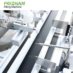 conveyor system of tabletop food filling machine