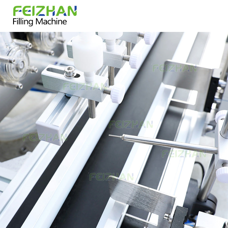 conveyor system of tabletop food filling machine