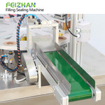 conveyor system of  K-cup capsules powder filling sealing machine