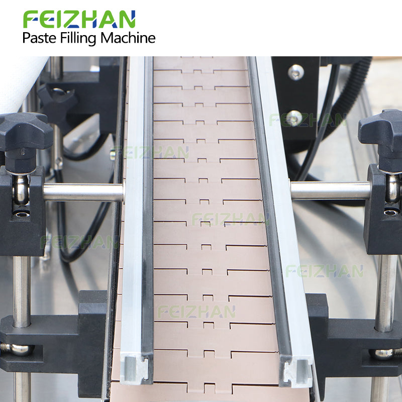 conveyor system of automatic sauce filling machine