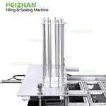 cup feeding structure of automatic viscous liquid filling machine