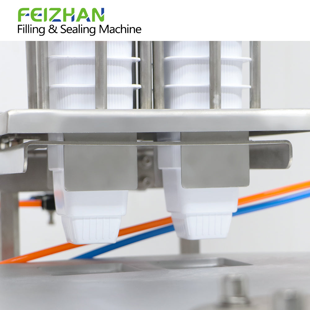 cup feeding structure of food cup filling machine