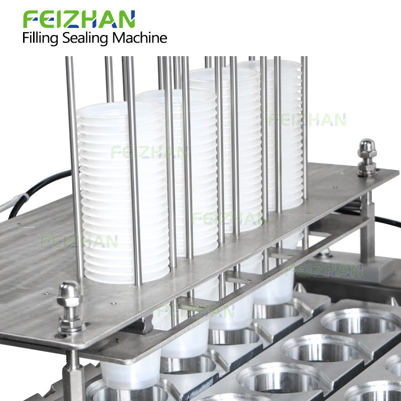 cup feeding system of PLC controlled cup filling machine
