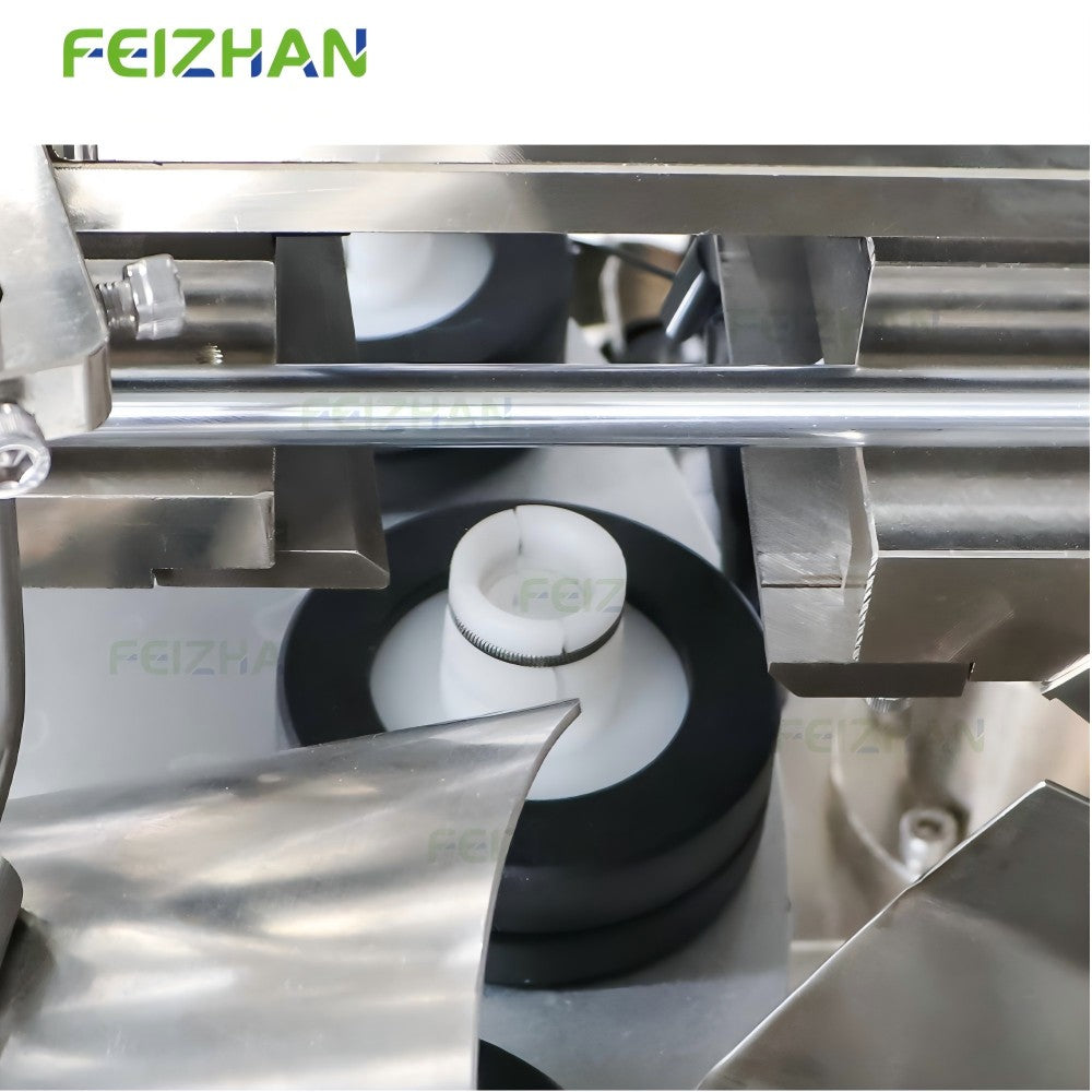 cutting structure of servo tube filling machine for sauce