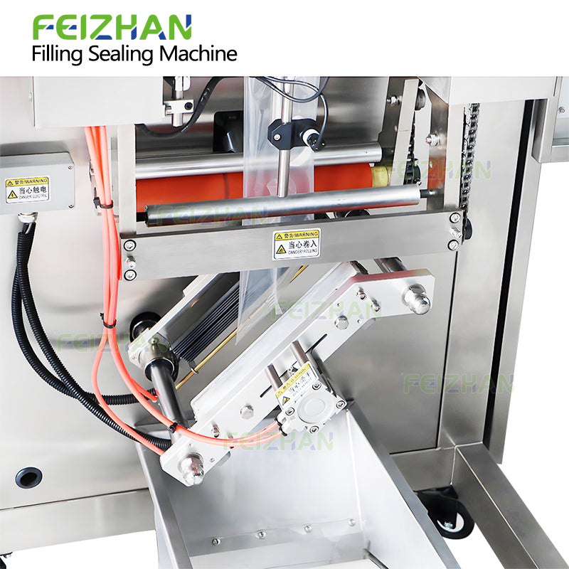 cutting structure of salad dressing filling machine