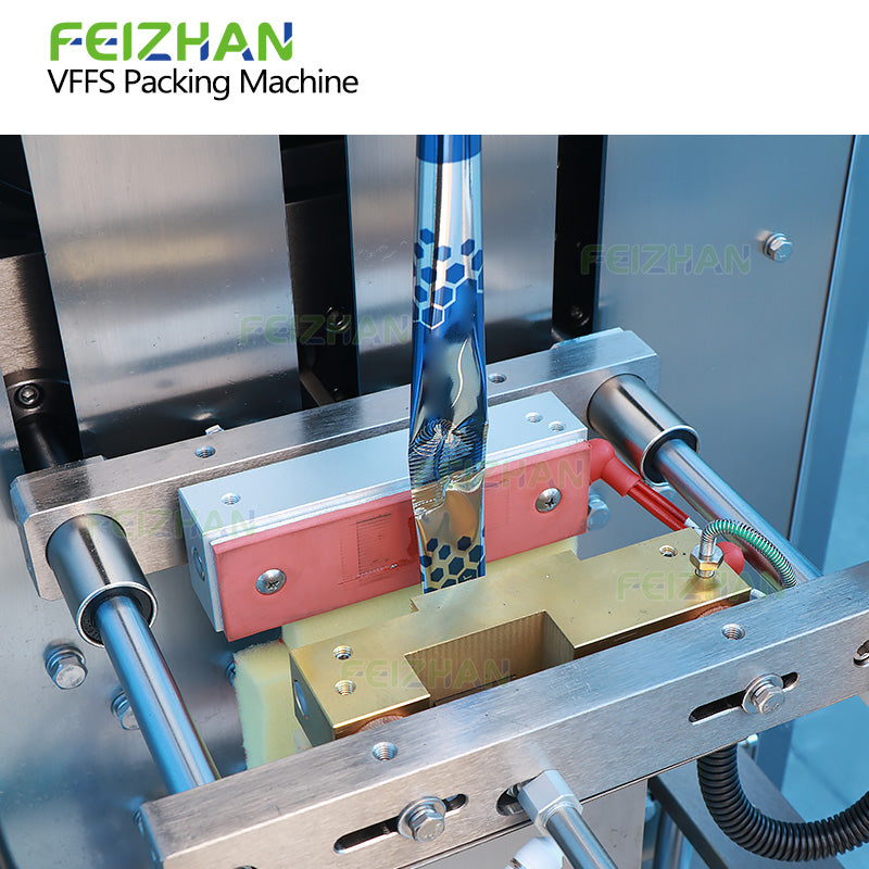 customized cutting system of vitamin drink sachet machine