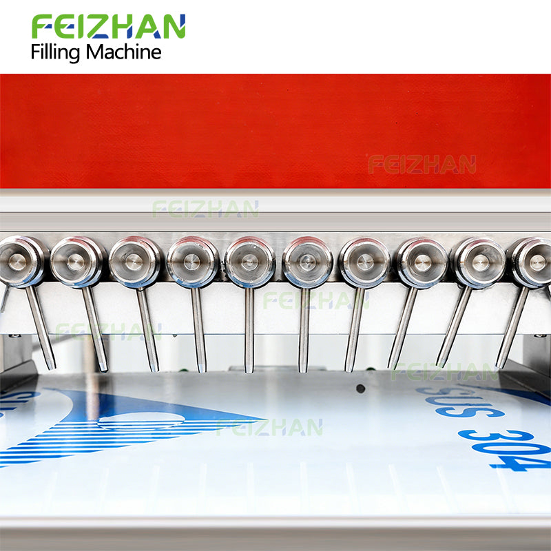 depositor nozzles of gummy filling machine