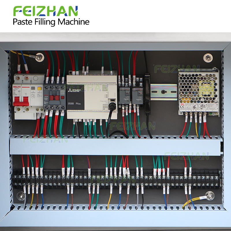 electric components of thick liquid filling machine