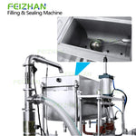 feeding hopper of automatic condiment paste filling sealing machine